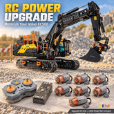 Power Functions Kit for LEGO Volvo EC500 Hybrid Excavator #42215 Motorize & Upgrade