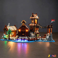 Light Kit for LEGO Viking Village Ideas 21343