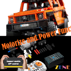 Power Functions Kit for LEGO G500 Mercedes-Benz #42177 RC Motorized Can After Build