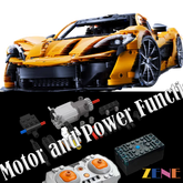 Power Functions Kit for LEGO McLaren P1 #42172 RC Motorized