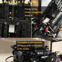 Power Function for LEGO Mercedes-AMG F1 W14 E #42171 RC Motorized