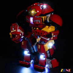 Light Kit for LEGO The Hulkbuster Smash-Up #76104
