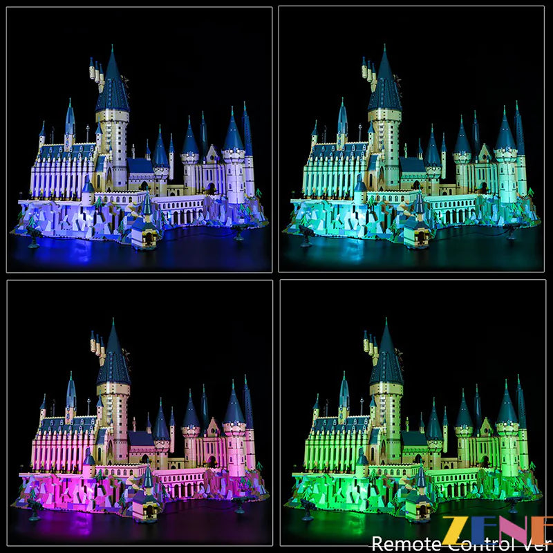 zene bricks Light Kit for LEGO Hogwarts Castle #71043 (Bright Version)