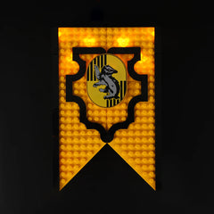 Light Kit for LEGO Hufflepuff House Banner 76412