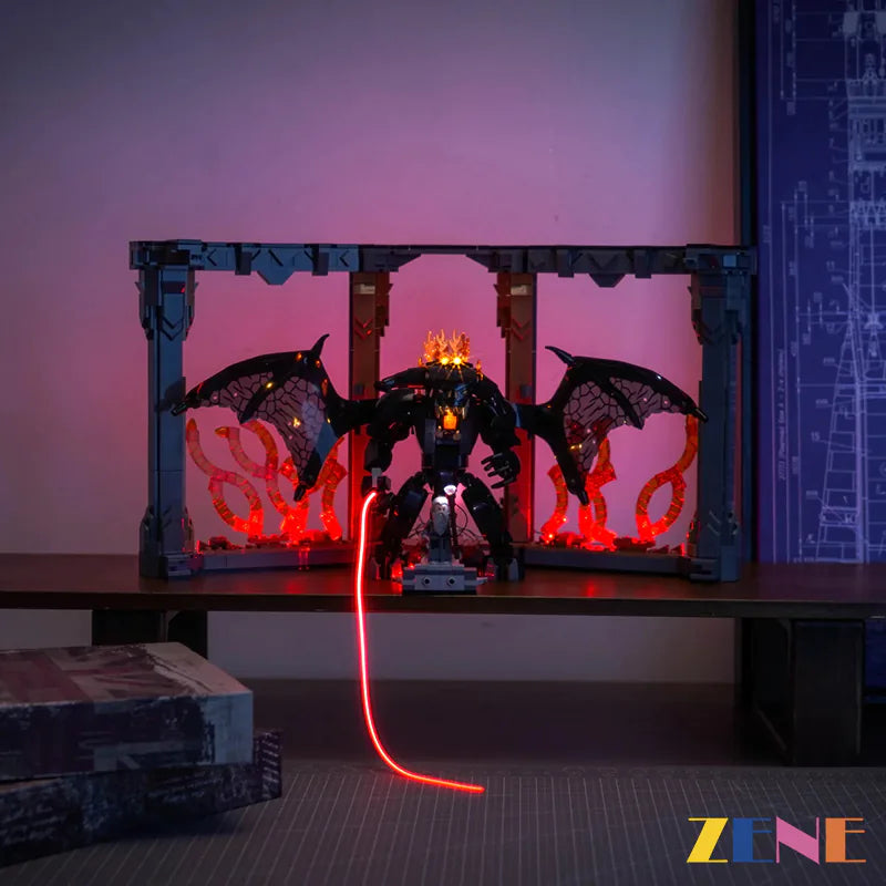zene bricks Light Kit for Balrog Book Nook 10367