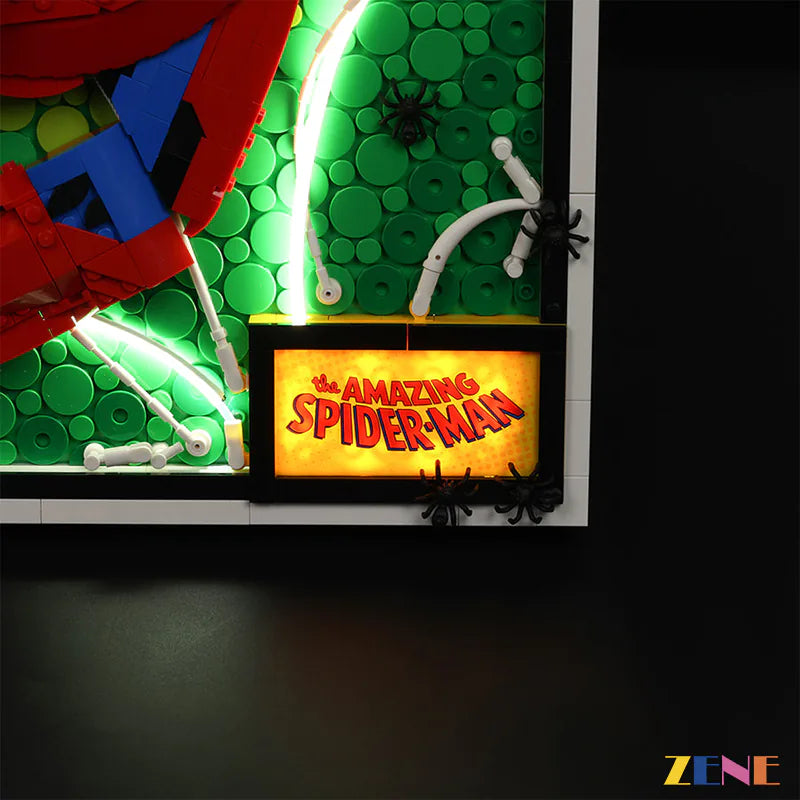 zene bricks The Amazing Spider-Man #31209 Light Kit