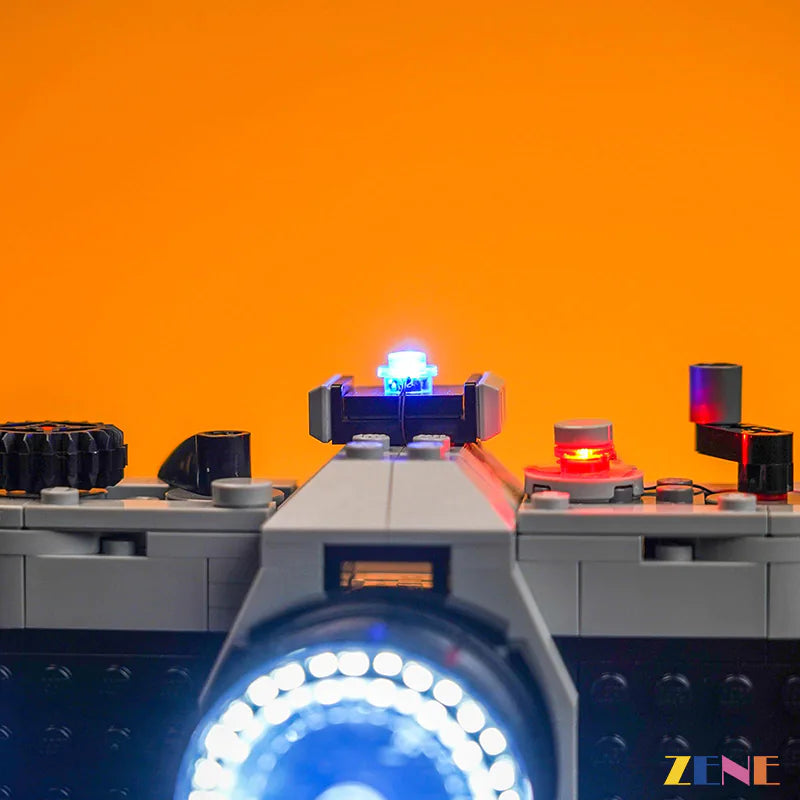 zene bricks Light Kit for LEGO Retro Camera #31147
