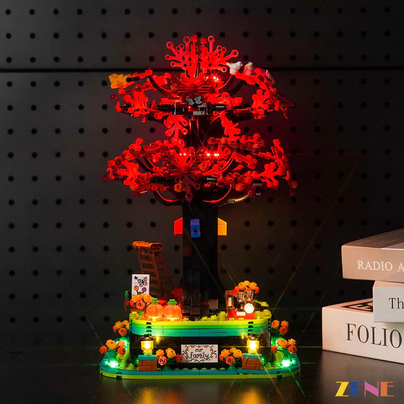 zene bricks Light Kit for LEGO Family Tree Ideas #21346