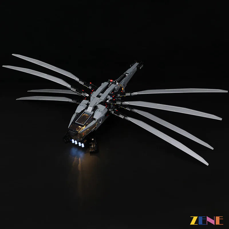 zene bricks Light Kit for LEGO Dune Atreides Royal Ornithopter #10327