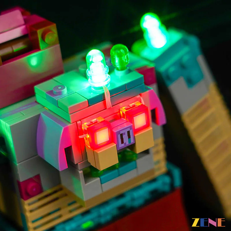 zene bricks Light Kit for LEGO The Devourer Showdown #21257