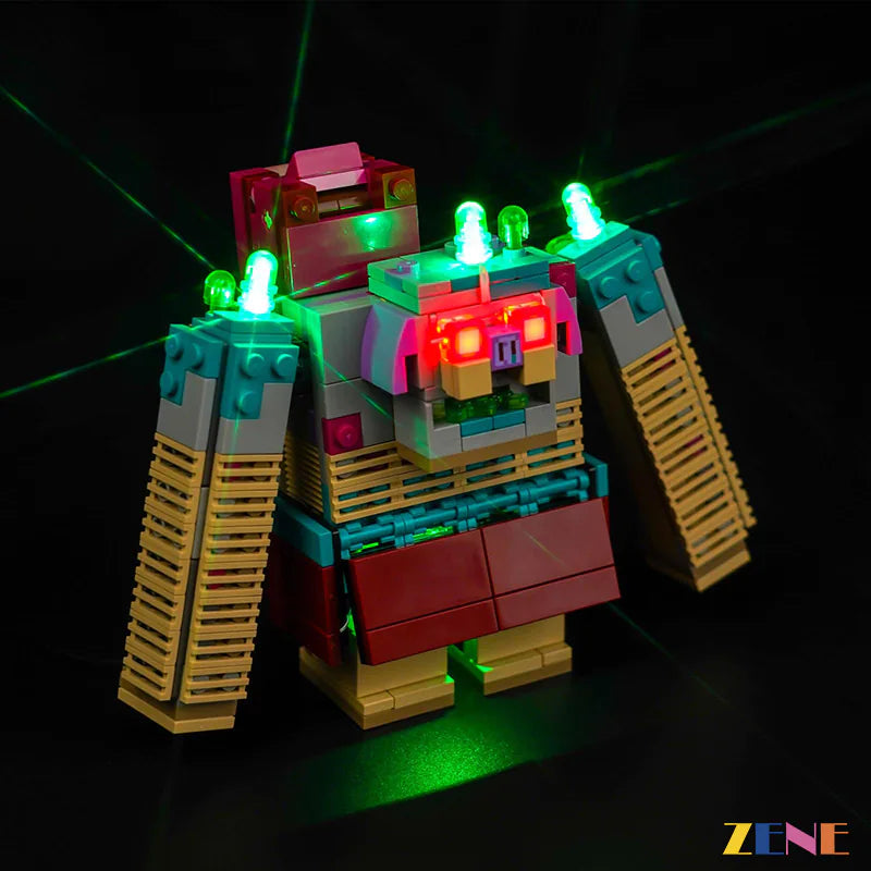 zene bricks Light Kit for LEGO The Devourer Showdown #21257