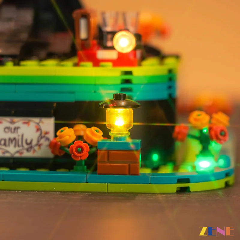 zene bricks Light Kit for LEGO Family Tree Ideas #21346