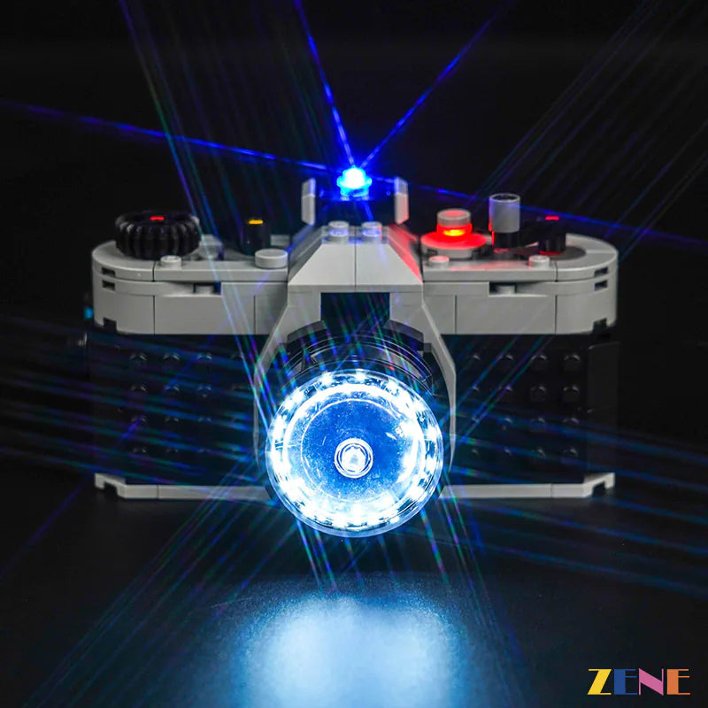 zene bricks Light Kit for LEGO Retro Camera #31147