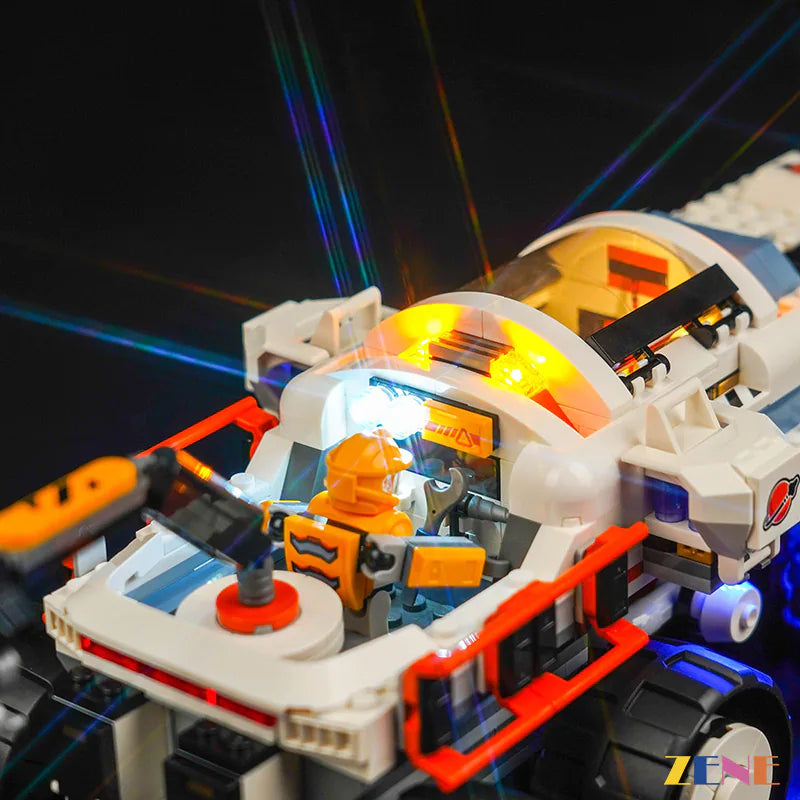 zene bricks Light Kit for LEGO Command Rover and Crane Loader #60432