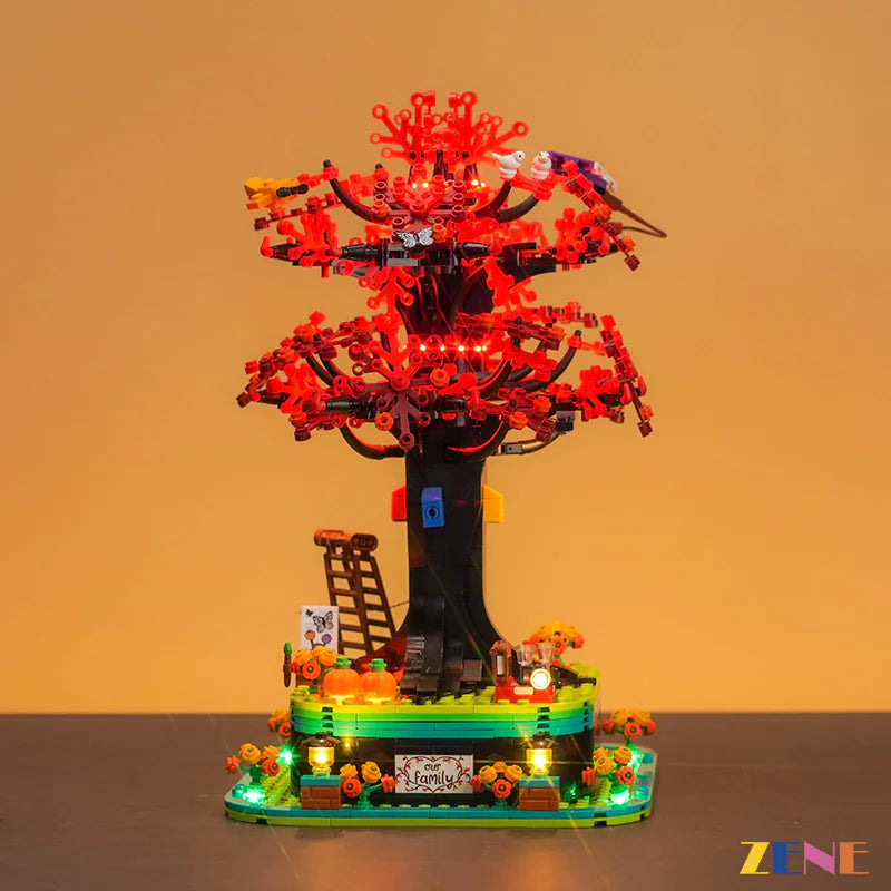 zene bricks Light Kit for LEGO Family Tree Ideas #21346