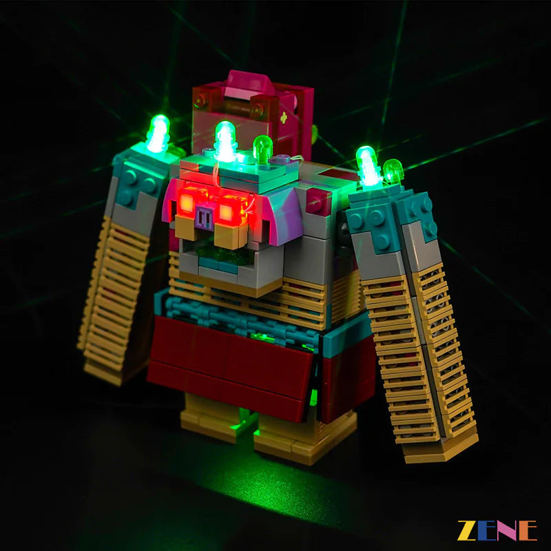 zene bricks Light Kit for LEGO The Devourer Showdown #21257