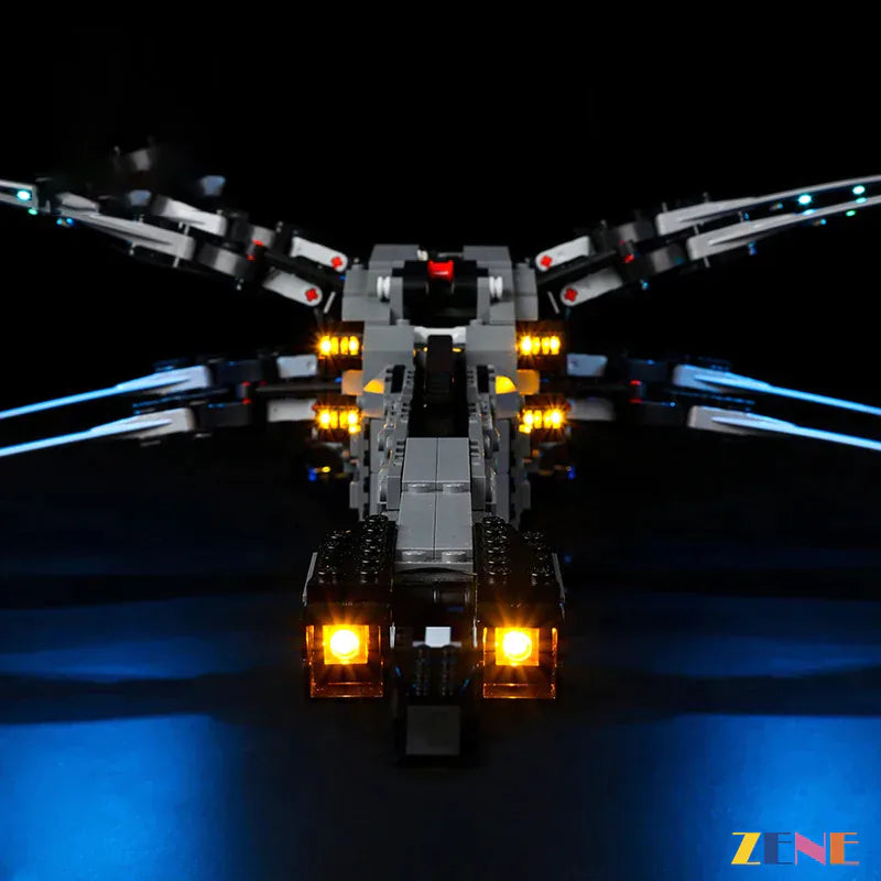 zene bricks Light Kit for LEGO Dune Atreides Royal Ornithopter #10327 Ver.2