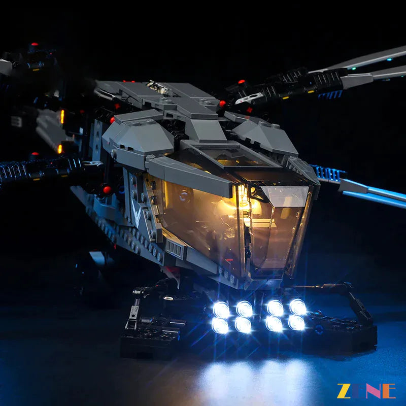 zene bricks Light Kit for LEGO Dune Atreides Royal Ornithopter #10327 Ver.2