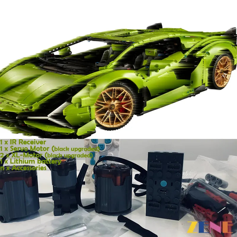 Supercar Lego Technics Lamborghini Sian Sian Fkp 37 Supercar Lego