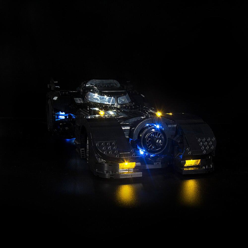 zene bricks Light Kit for LEGO 1989 Batmobile #76139 DC Batman