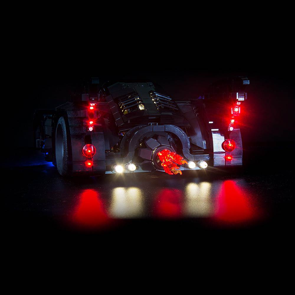 zene bricks Light Kit for LEGO 1989 Batmobile #76139 DC Batman