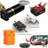 RC Customized High Performance Metal Accessories for LEGO Motorized Brushless Parts Upgrade (Ver.2)