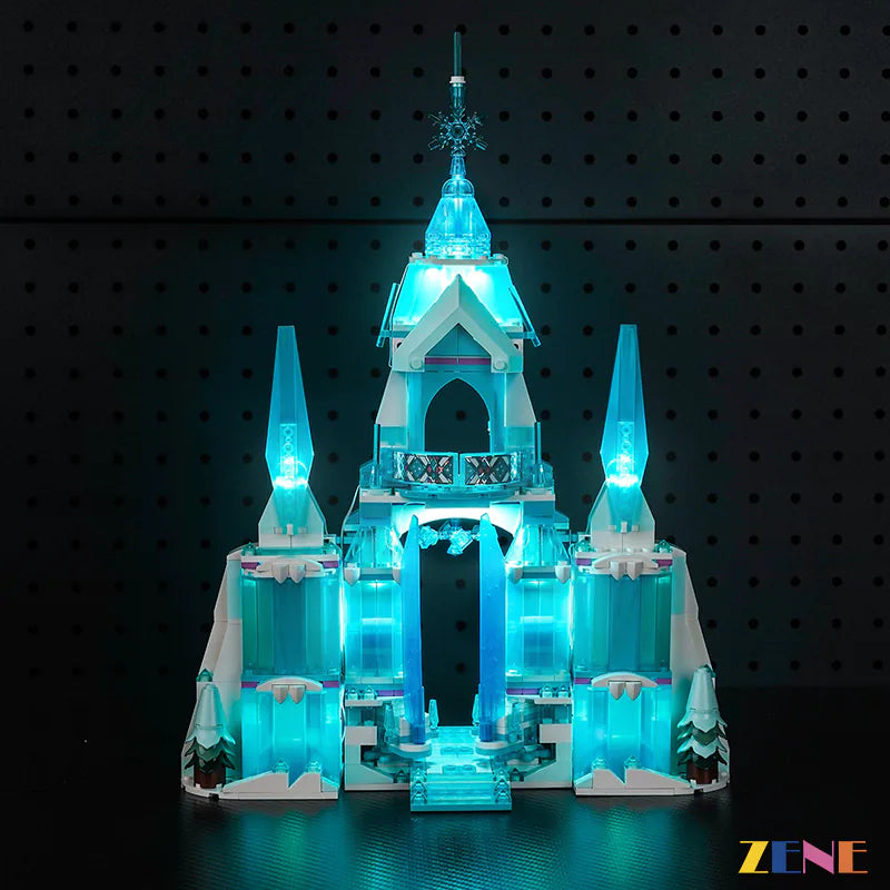 zene bricks Light Kit for LEGO Elsa's Ice Palace Disney #43244