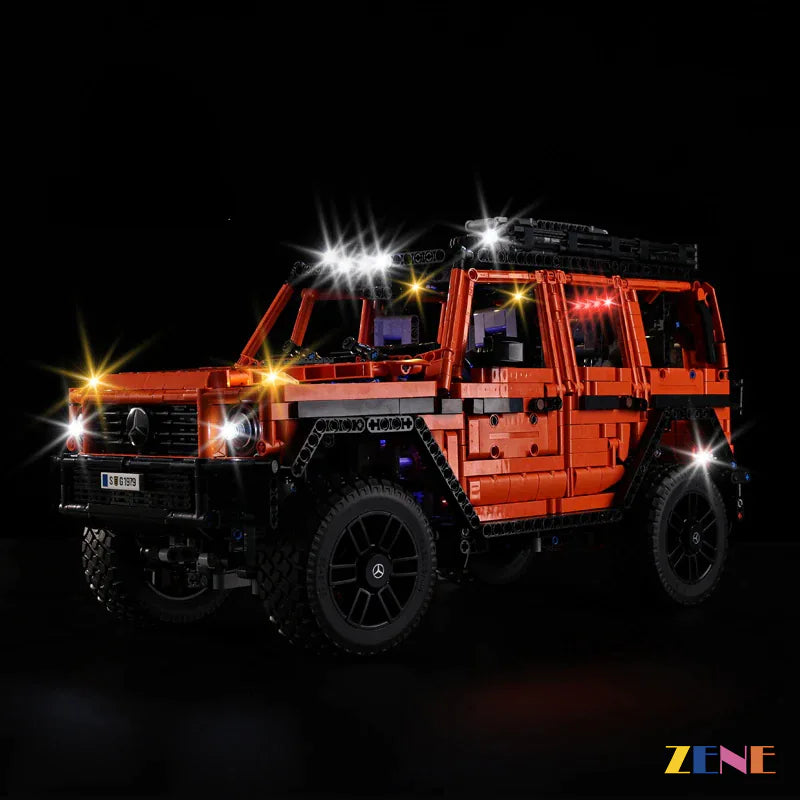 zene bricks Light Kit for Mercedes-Benz G 500 #42177 PROFESSIONAL Line LEGO Ver2