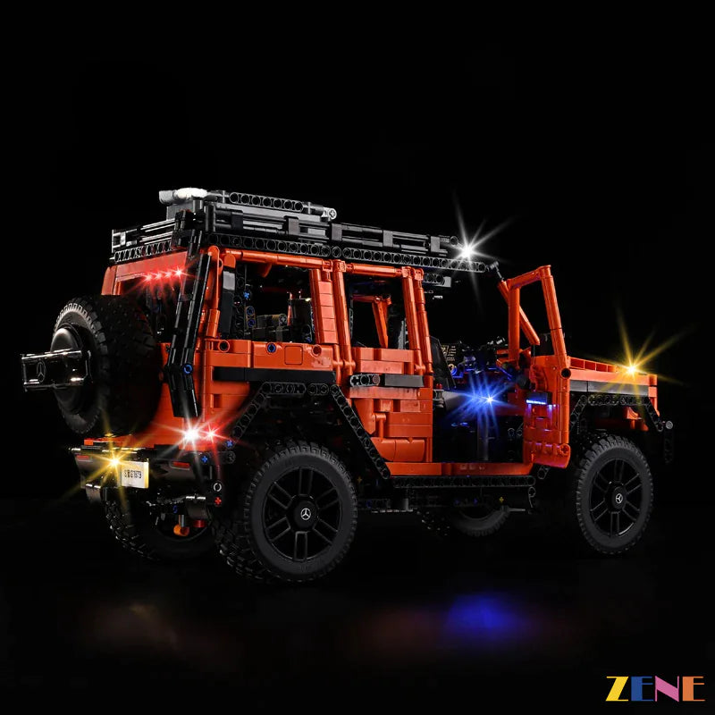 zene bricks Light Kit for Mercedes-Benz G 500 #42177 PROFESSIONAL Line LEGO Ver2