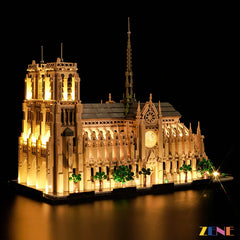 ZENE Lego Notre Dame Light Kit