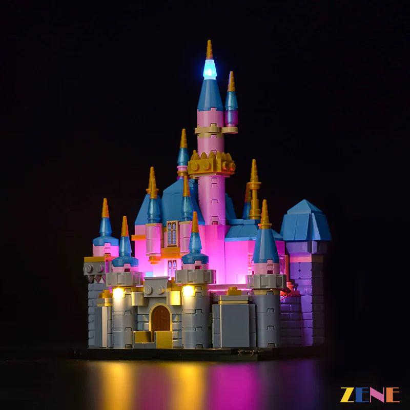 zene bricks Light Kit for Sleeping Beauty Castle LEGO #40720