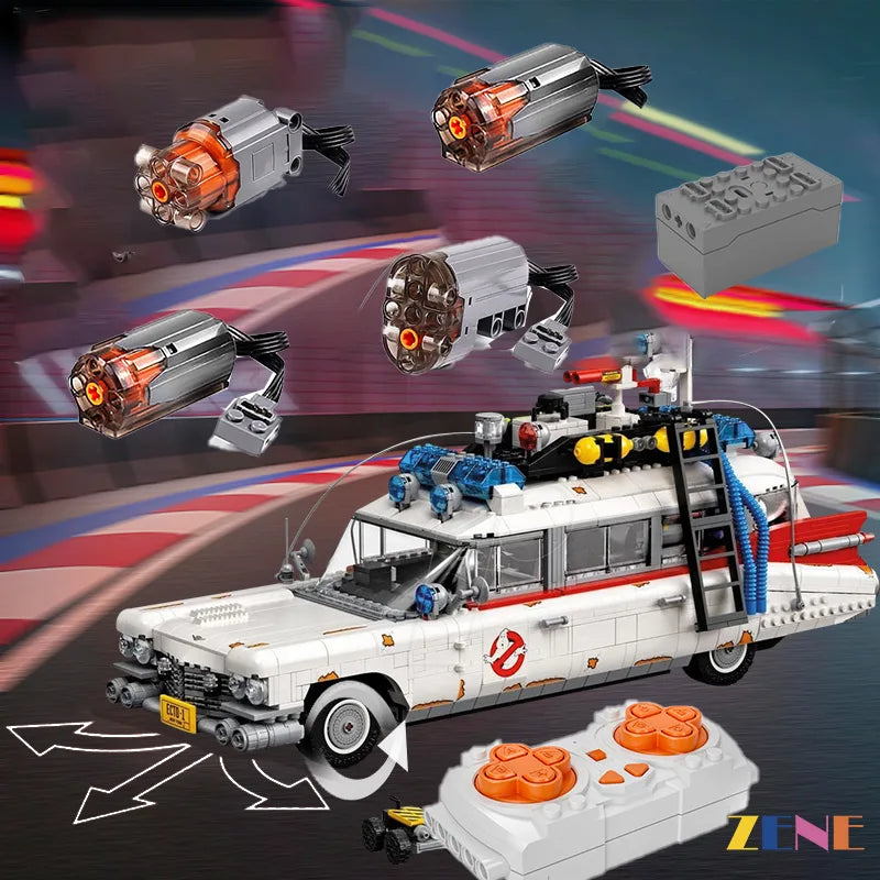 Motorized Kit for LEGO Ghostbusters ECTO 1 10274 Power Functions