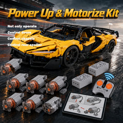 Power Functions Kit for Lao Liang McLaren W1 MOC #03 Supercar