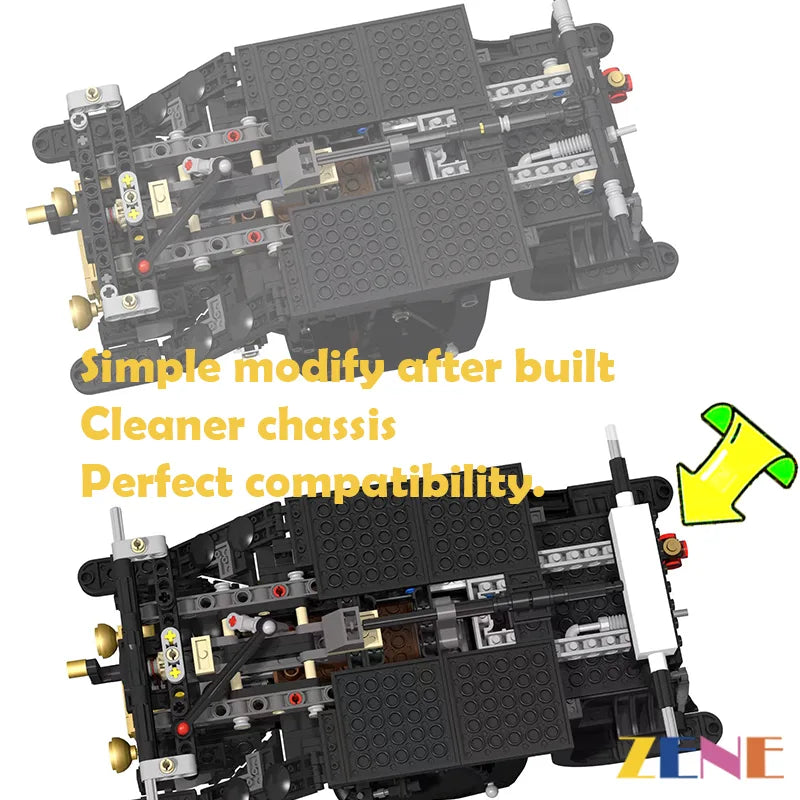 zene bricks Power Function for Ford Model T #11376