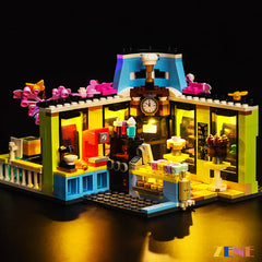 Light Kit for #42618 Heartlake City Café Coffee LEGO