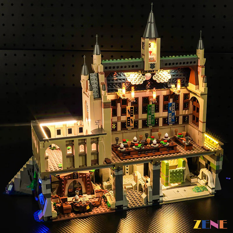 zene bricks Light Kit for Hogwarts Castle The Great Hall LEGO #76435 (Harry Potter)