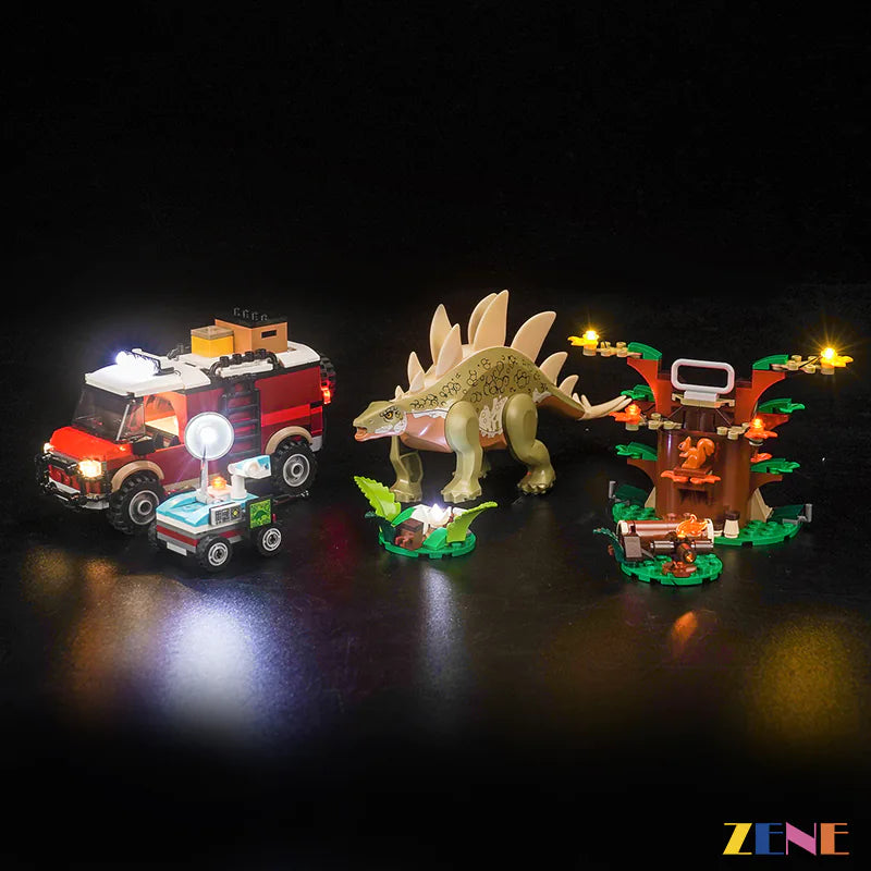 zene bricks Light Kit for LEGO Dinosaur Missions #76965