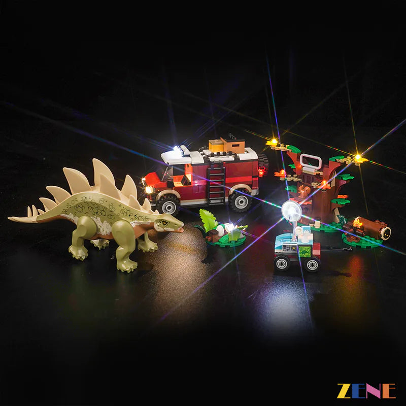 zene bricks Light Kit for LEGO Dinosaur Missions #76965