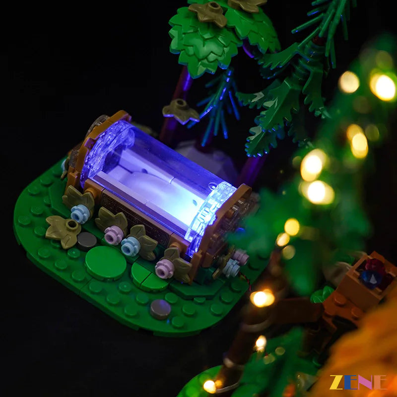 zene bricks Light Kit for LEGO® Snow White Cottage #43242