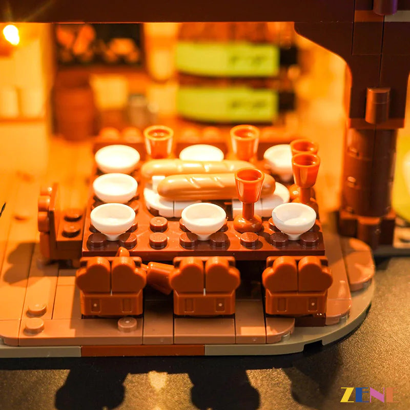 zene bricks Light Kit for LEGO® Snow White Cottage #43242