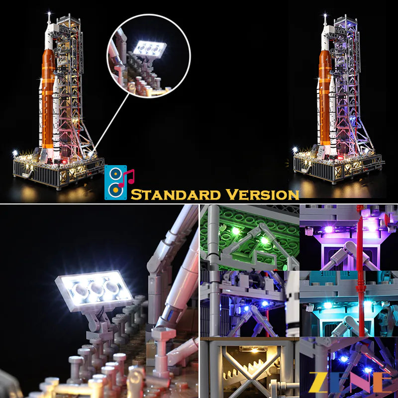 zene bricks Light Kit for LEGO Artemis Space Launch System NASA #10341