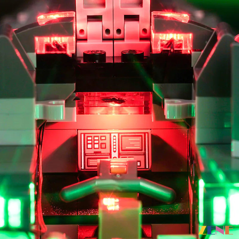 zene bricks Light Kit for LEGO Darth Maul's Sith Infiltrator #75383