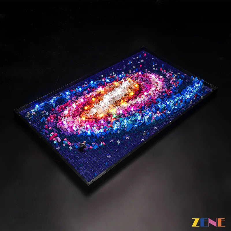 zene bricks Light Kit for LEGO Milky Way Galaxy #31212