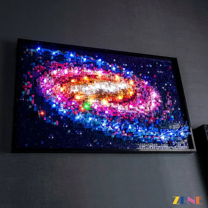 zene bricks Light Kit for LEGO Milky Way Galaxy #31212