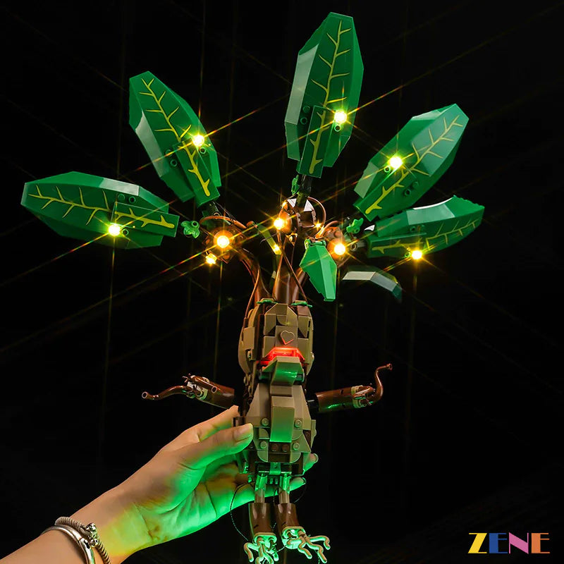 zene bricks Light Kit for LEGO Mandrake #76433 Harry Potter