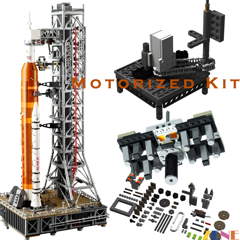 zene bricks Motorized Kit for LEGO Artemis Space Launch System NASA #10341