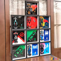 Photo Frame Display Board for LEGO Speed Champions Car Series
