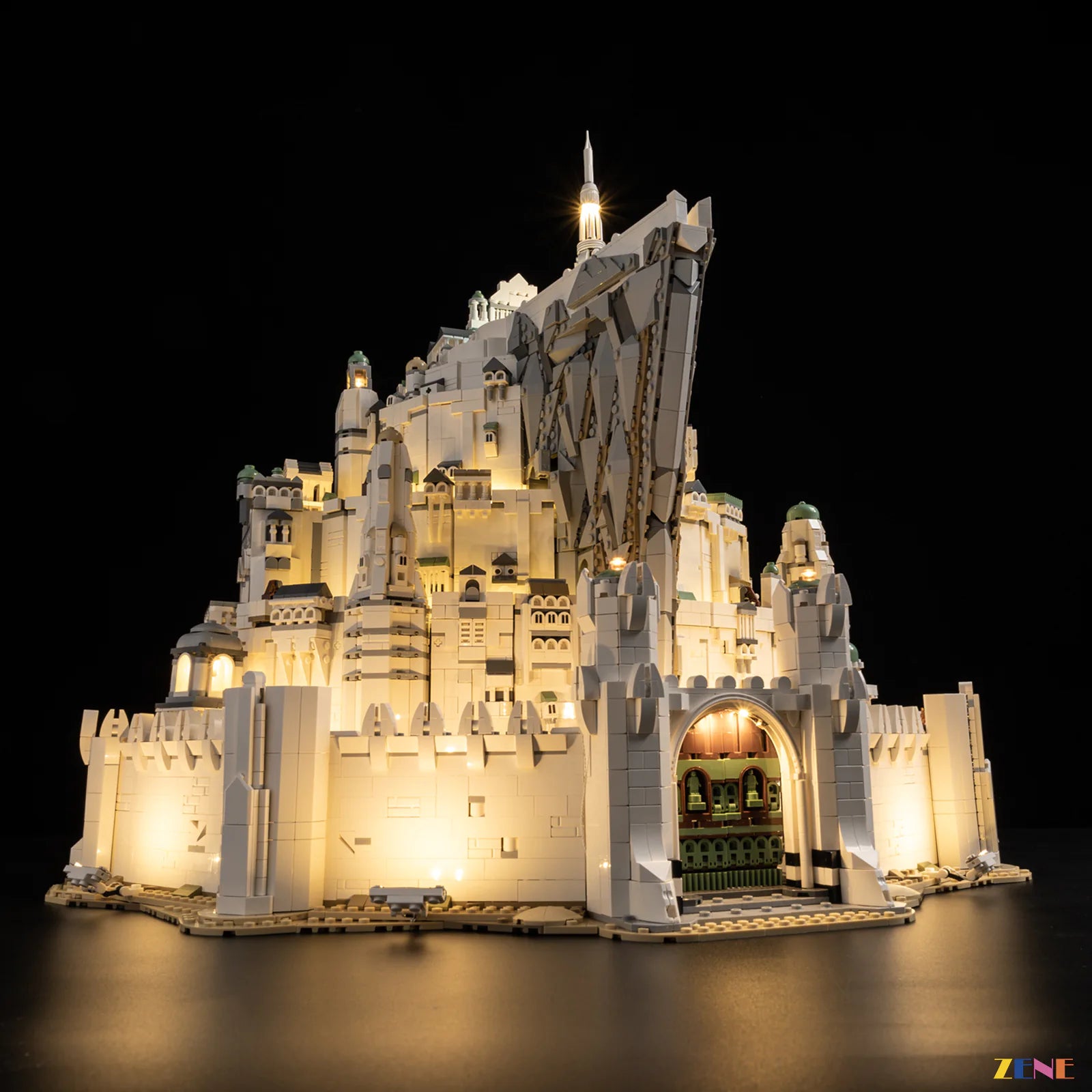 zene bricks ZENE Bricks Light Kit for LEGO Minas Tirith The Lord of the Rings #11377
