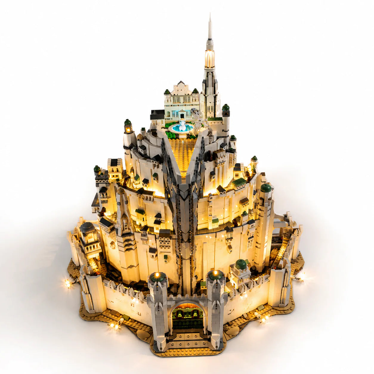 zene bricks ZENE Bricks Light Kit for LEGO Minas Tirith The Lord of the Rings #11377