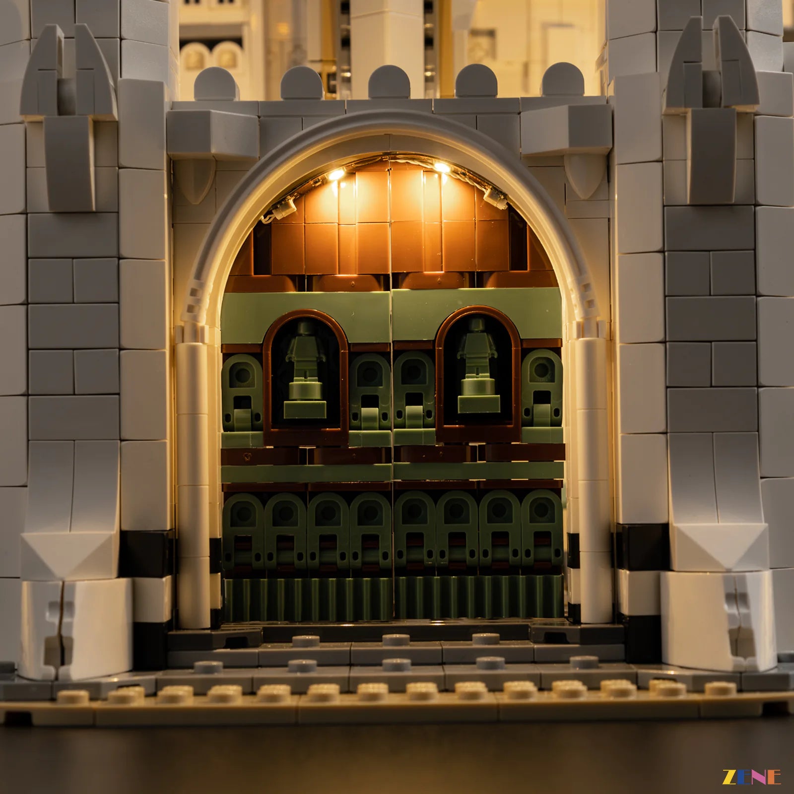 zene bricks ZENE Bricks Light Kit for LEGO Minas Tirith The Lord of the Rings #11377